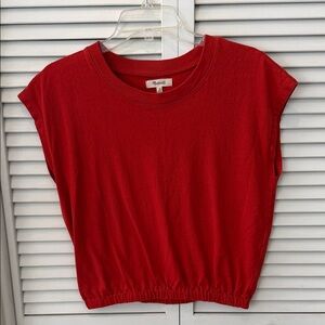 Madewell Cap Sleeve Top